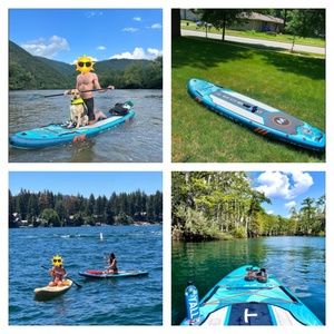 Pf OEM nhà máy trực tiếp 10'6'' thêm rộng sup paddleboard lướt Inflatable Sub Board Inflatable đứng lên tàu chèo - Product Image 3