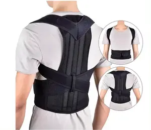 FSPG Wholesale Breathable Spine Support corrector de postura Full Back straightener Shoulder Posture Corrector Brace