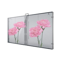 P3.91-Écran publicitaire de fenêtre virtuelle pour magasin Affichage à led transparent intérieur p3.91-7.82