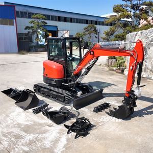 ログウェイ トップセール ミニショベル 家庭用プロジェクト 油圧パイロット操作 便利なメンテナンス ミニショベル - Product Image 4