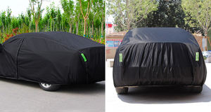 Housse de voiture imperméable et répulsive Pirus 30 avec logo - Product Image 6