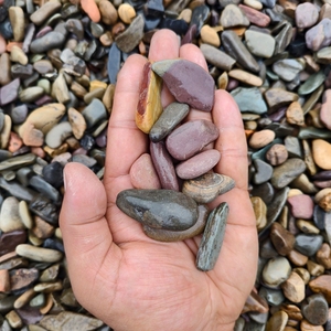 Pierre de galets de qualité supérieure pierre de <span class=keywords><strong>gravier</strong></span> de couleur de pierre de paysage naturel pour aquarium - Product Image 4