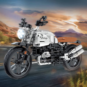 COGO 교육 조립 블록 DIY 오토바이 모델 빌딩 블록 세트 - Product Image 6