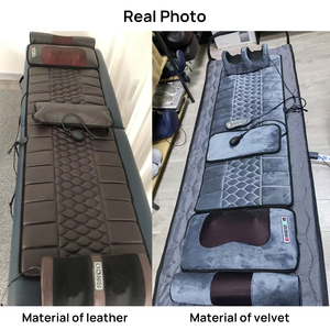 Materassino Massaggiante Pieghevole per Tutto il Corpo con Calore, Massaggio Elettrico con Impastamento/Vibrazione, Massaggiatore per Collo e Schiena per Dolori alla Schiena - Product Image 6