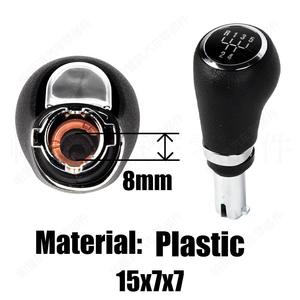 Pomo de Cambio de Marchas de Plástico para Chevrolet Trax 2011-2020, 5 Velocidades, Diseño Ergonómico, 15x7x7mm - Product Image 1