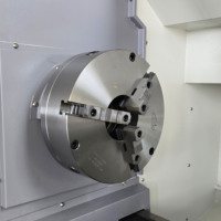 Tour CNC à lit plat robuste CK6186 |   Alésage de broche de 105 mm, capacité de charge de 3000 kg, FANUC 380 V, traitement de gros arbres de haute précision
