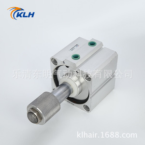 Cylindre pneumatique fin série Klh Sda Sdaj100X50 30 réglable à double action pour l'automatisation industrielle - Product Image 3