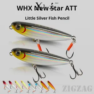 Nouveau leurre de pêche Cannonball Son Dog Live Bait, type de surface métallique, pour la pêche au topmouth, au culter et au black bass, avec hameçons - Product Image 3