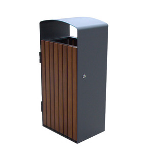Contenedor <span class=keywords><strong>de</strong></span> <span class=keywords><strong>Basura</strong></span> para Exteriores <span class=keywords><strong>de</strong></span> Acero y Madera, <span class=keywords><strong>Cubo</strong></span> <span class=keywords><strong>de</strong></span> <span class=keywords><strong>Basura</strong></span> para Calle, Parque, Ciudad, Contenedor <span class=keywords><strong>de</strong></span> Reciclaje, <span class=keywords><strong>Cubo</strong></span> <span class=keywords><strong>de</strong></span> <span class=keywords><strong>Basura</strong></span> Público - Product Image 5