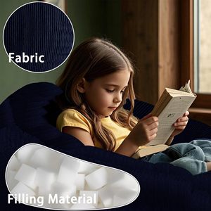 Sillas escolares Sit Sack pequeño brillante colorido Mini bebé niños piso descanso Bean Bag <span class=keywords><strong>silla</strong></span> sofá Beanbag sofás logotipo personalizado para chico - Product Image 4