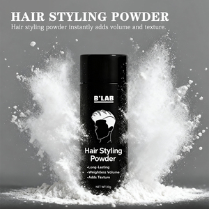 Nhà Máy Tùy Chỉnh Logo Tóc Tự Nhiên Bột Volumizer Bắt Rễ Matte Kết Thúc Volumizing Dựa Kết Cấu Tóc Bột Cho Nam Giới - Product Image 2
