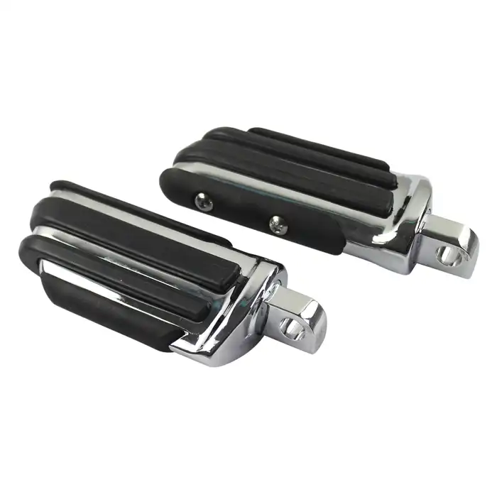 Chrome Pilot Rear Front Foot Pegs Pedals For Harley Dyna Sportster All With  Cuff Footpeg Bracket For Driver Passenger - Buy Footpeg,Foot Pegs,Pedals