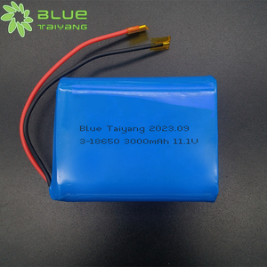 18650 3s 11,1 v Lipo батарея 3000mah 11,1 v 3000mah 33.3wh полимерный аккумулятор - Product Image 1