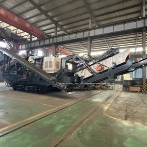 Raupenhydraulischer Betonbrecher Steinbruch-Sand Mobiler Kalkstein-Kegelbrecher Schwerlast-Kegelbrecheranlagen - Product Image 1