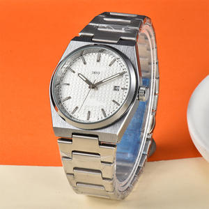 Montre Quartz Homme Luxe <span class=keywords><strong>Tissot</strong></span> PRX de Grande <span class=keywords><strong>Marque</strong></span>, Cadran Dégradé Simple Noir, Étanche en Acier Inoxydable - Product Image 4