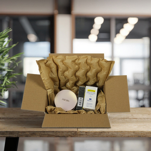 <span class=keywords><strong>Film</strong></span> à bulles d'air en papier MINI AIR 320 mm 100 % biodégradable et recyclable, emballage de rembourrage en kraft pour videurs d'espace - Product Image 1