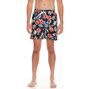 Short personnalisé de grande taille à impression florale pour hommes style décontracté meilleur prix du Bangladesh qualité d'exportation - Product Image 1