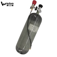 Bouteille de gaz en fibre de carbone 6,8 L 300 bars pour fusil PCP et plongée sous-marine – Bolivie