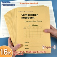 Carnet d'exercices vierge en gros du fournisseur d'usine, cahier de composition économique, cahier quadrillé, cahier scolaire idéal pour un cadeau, cahier d'anglais