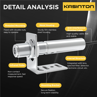 JSD80AH Haute Précision 0-800 ℃   Transmetteur de température IR de haute qualité à sortie 4-20 mA, stable