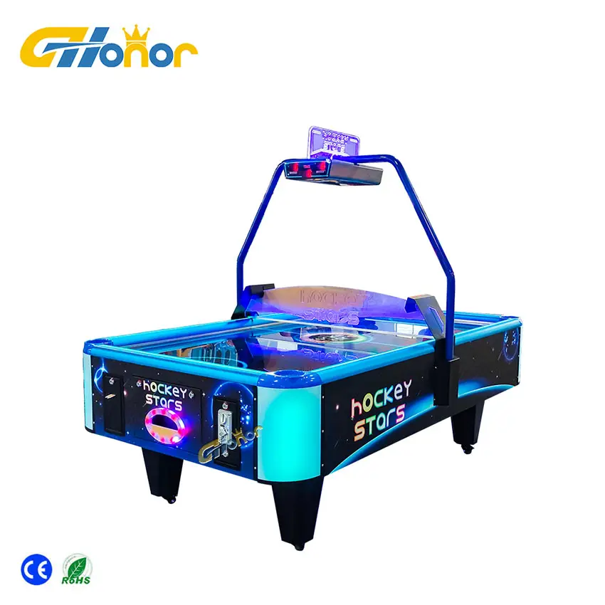 Juego de mesa de hockey de aire de pelota Shoot Goal Game Máquina de arcade de hockey de aire que funciona con monedas
