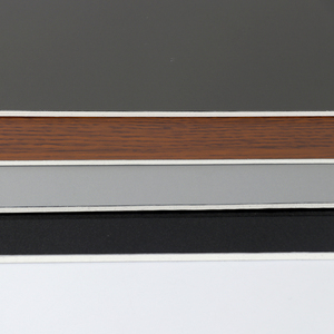 Panneaux composites en aluminium (ACP) et ACM modernes en PVDF, imitation bois, ignifuges, pour revêtement de façade continue - Product Image 5