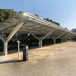 Vente chaude Étanche <span class=keywords><strong>Panneau</strong></span> Photovoltaïque en acier Solaire Système De Montage De Voiture <span class=keywords><strong>Parking</strong></span> Abri Solaire Carport - Product Image 2