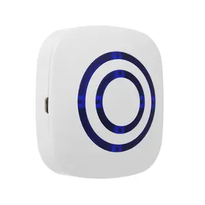 Smart Motion Sensor D'alarme Sans Fil Sonnette Plug-in Porte Bell Sécurité Infrarouge Détecteur Alerte Kits avec 2 PIR Capteurs 1 Re