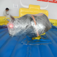 Installations du parc d'attractions Rodeo Toreo Juego Mechanical Bull Fight Corrida De Toros Tauromaquia