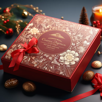 Boîtes en carton personnalisées en forme de livre, réutilisables, pour chocolats, bonbons et emballages cadeaux, vente en gros