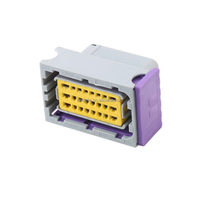 Conector de Placa PCB Impermeable para Automóvil, Arnés de Cables ECU 211PC249S0005, Adaptador para Automóvil, Conectores Hembra de 24 Pines