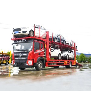 รถบรรทุกขนส่งรถยนต์คุณภาพสูง Dongfeng 2 เพลา 3 เพลา 4 เพลา สำหรับขาย - Product Image 3