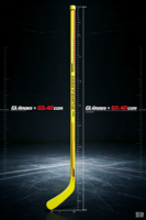 Bâton de hockey sur gazon, bâton de hockey sur glace, bâton de hockey pour jeunes, en fibre de carbone composite, 460g, durable, prix de gros, OEM