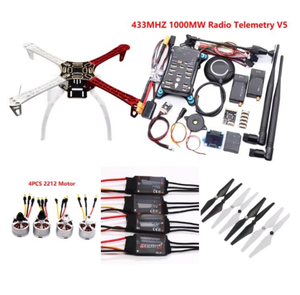 Pixhawk2.4.8 Contrôle de vol + I2C + PPM + RGB + OLED + Absorption des chocs + Stand + M8N GPS + 450 Rack - Product Image 1