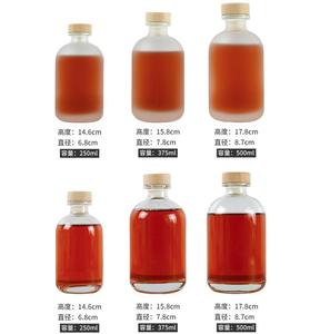 250ml 500ml Băng rượu vang chai thủy tinh Vodka rượu chai thủy tinh - Product Image 1