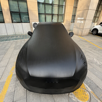 Housse de voiture sur mesure en PU de qualité supérieure, finition cuir lisse, imperméable, anti-poussière, abri de luxe pour voiture, fabricant