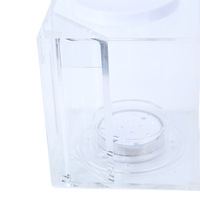 Nouvelle Mini Chicha de Luxe Transfrontalière Durable, Prête à Voyager, en Acrylique Laqué LED Haut de Gamme, Écologique, avec Coffret Cadeau et 2 Tuyaux à Eau