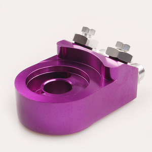 Aluminum Alloy Oil Cooler Adapter 128mm x 73mm For Car Engine Cooling System Modification - Product Image 4
