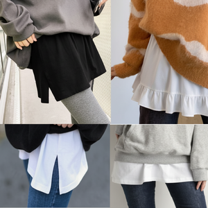 Leggings da donna Y-Zone con copertina per gonna da trekking con sciarpa alla moda - Product Image 1