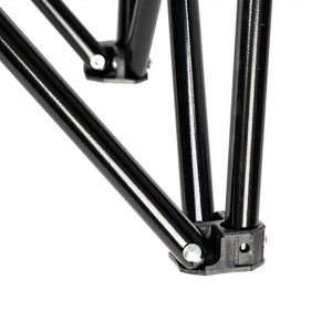 32x19x31in Blue Garden Camping <b>Chair</b> with Stainless Steel Frame Portable Outdoor Furniture in Oxford Cloth - Product Image 6