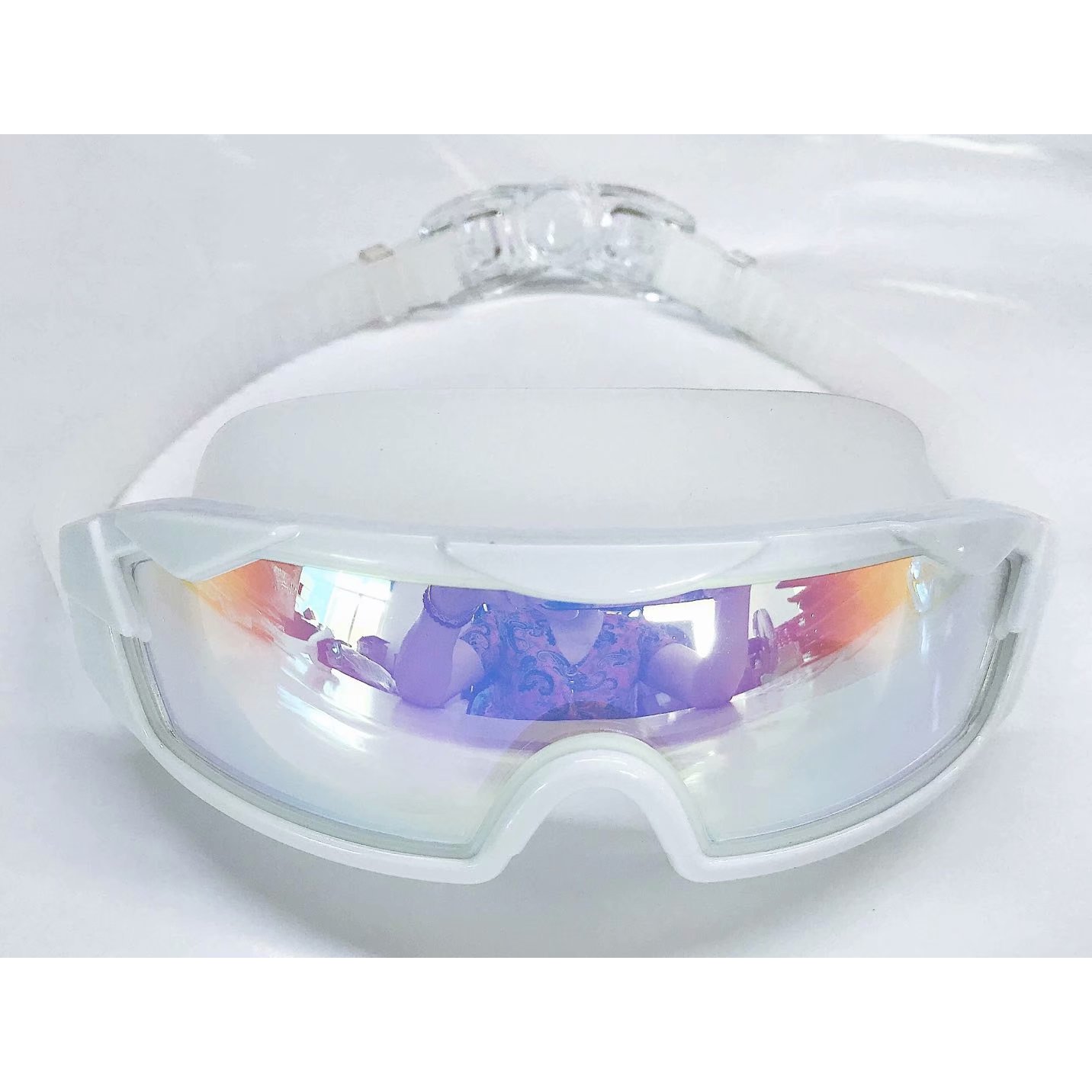 G7600 Blanc - Lentille Iridescente