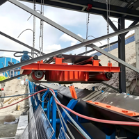 Langlebiger RCDD Überband-Elektromagnetischer Separator mit Automatischer Selbstentladung für Ressourcenrecycling und Abfallmanagement
