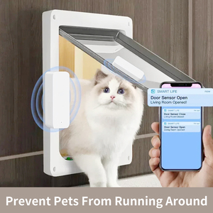 Tuya Smart WIFI <span class=keywords><strong>Sensor</strong></span> de puerta y ventana Inalámbrico Puerta inteligente Contacto magnético <span class=keywords><strong>Sensor</strong></span> abierto Funciona con la aplicación Tuya/Smart Life - Product Image 5