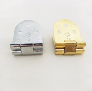 Cerniere con cerniera in vita nascosta con cerniera in lega di zinco semicircolare per la piegatura di tavoli da pranzo rotondi/una varietà di armadi - Product Image 3