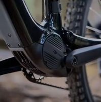 Vélo électrique Amflow PL en fibre de carbone 600Wh/800Wh, chargeur rapide DJI Aviox 508W, roues de 27,5/29 pouces, capacité de charge de 160 kg, couple de 105 Nm