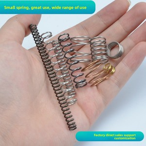 Lò xo nén dạng cuộn dây phẳng hình trụ bằng thép không gỉ 201 304 tùy chỉnh - Product Image 3