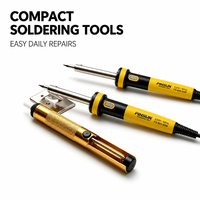 Kit de fer à souder professionnel 8 pièces, ensemble de fer à souder électrique avec accessoires complets pour la réparation électronique et le bricolage