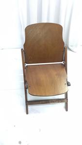 كراسي خشبية قابلة للطي بتصميم أمريكي عصري من الخشب الرقائقي والفولاذ - Product Image 3