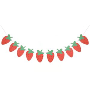 Juego de Vajilla Desechable DAMAI con Diseño de Fresas, Artículos para Fiestas Temáticas de Fresas, Platos de Fresas, Decoraciones de Cumpleaños para Fiestas de Frutas - Product Image 4