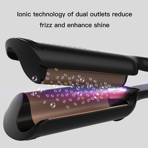 Rizador de Pelo Profesional Lena Custom Ionic Tourmaline Ceramic Electric Deep Waver, Plancha para Ondular el Cabello - Product Image 2